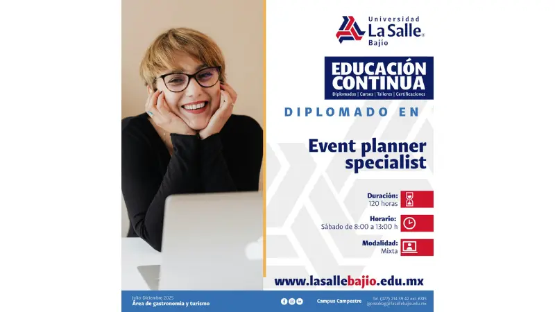 Diplomado Event Planner — protocolo y RRPP en eventos La Salle Bajío