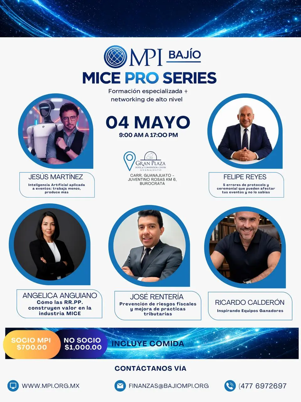 2° Evento Educativo | MPI Bajío MICE Pro Series