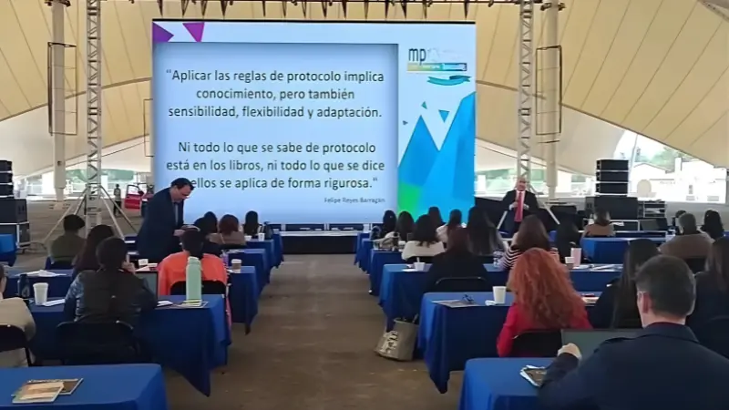 Meeting Place Aguascalientes — formación en protocolo y ceremonial