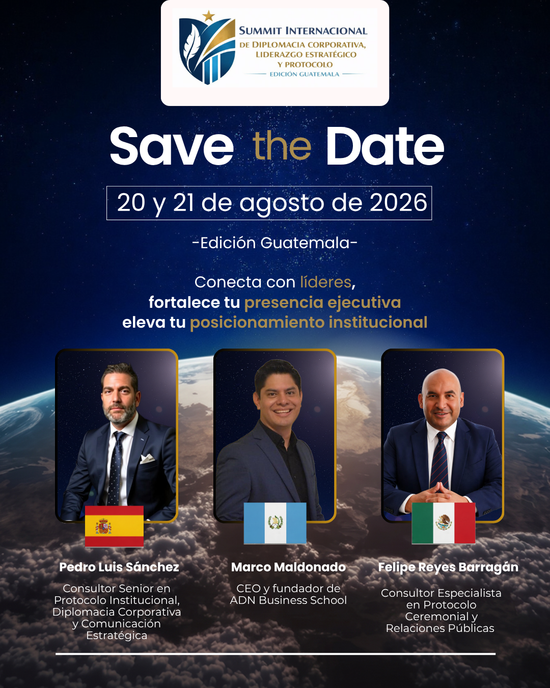 Summit Internacional de Diplomacia Corporativa, Liderazgo Estratégico y Protocolo – Edición Guatemala