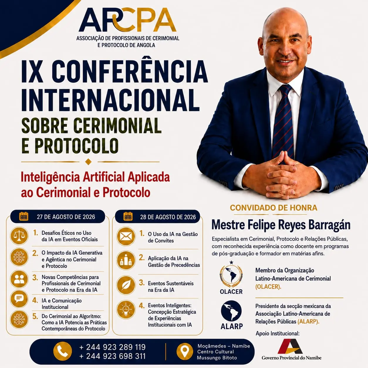 IX Conferencia Internacional sobre Ceremonial y Protocolo de la APCPA