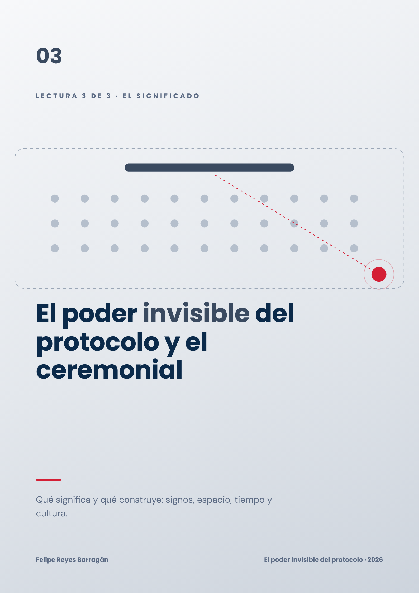 Portada de la Lectura 3: El poder invisible del protocolo